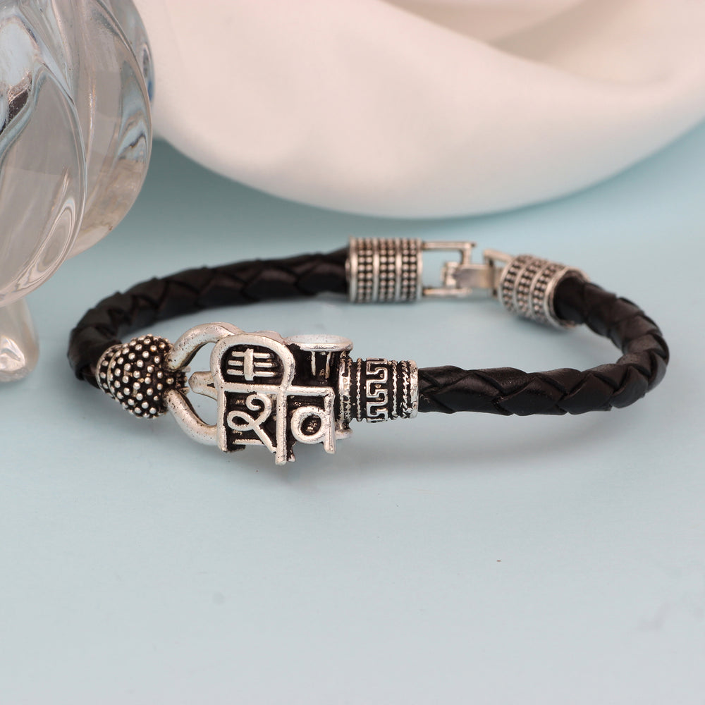 Lord Shiv Trishul Religious Bracelet Kada