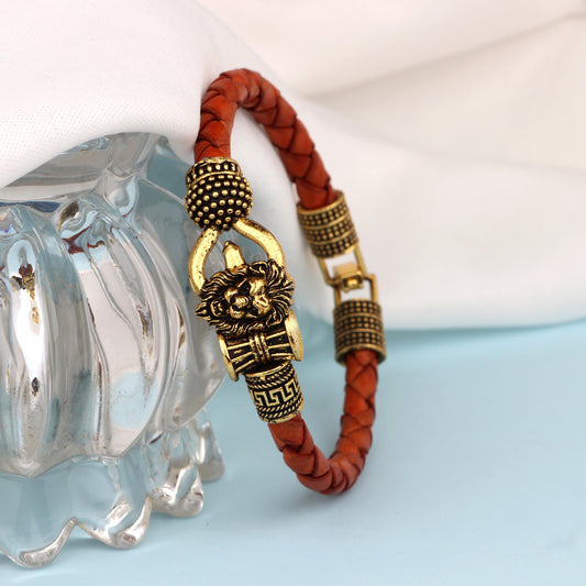 Lord Shiv Trishul Damru Narasimha Bracelet Kada