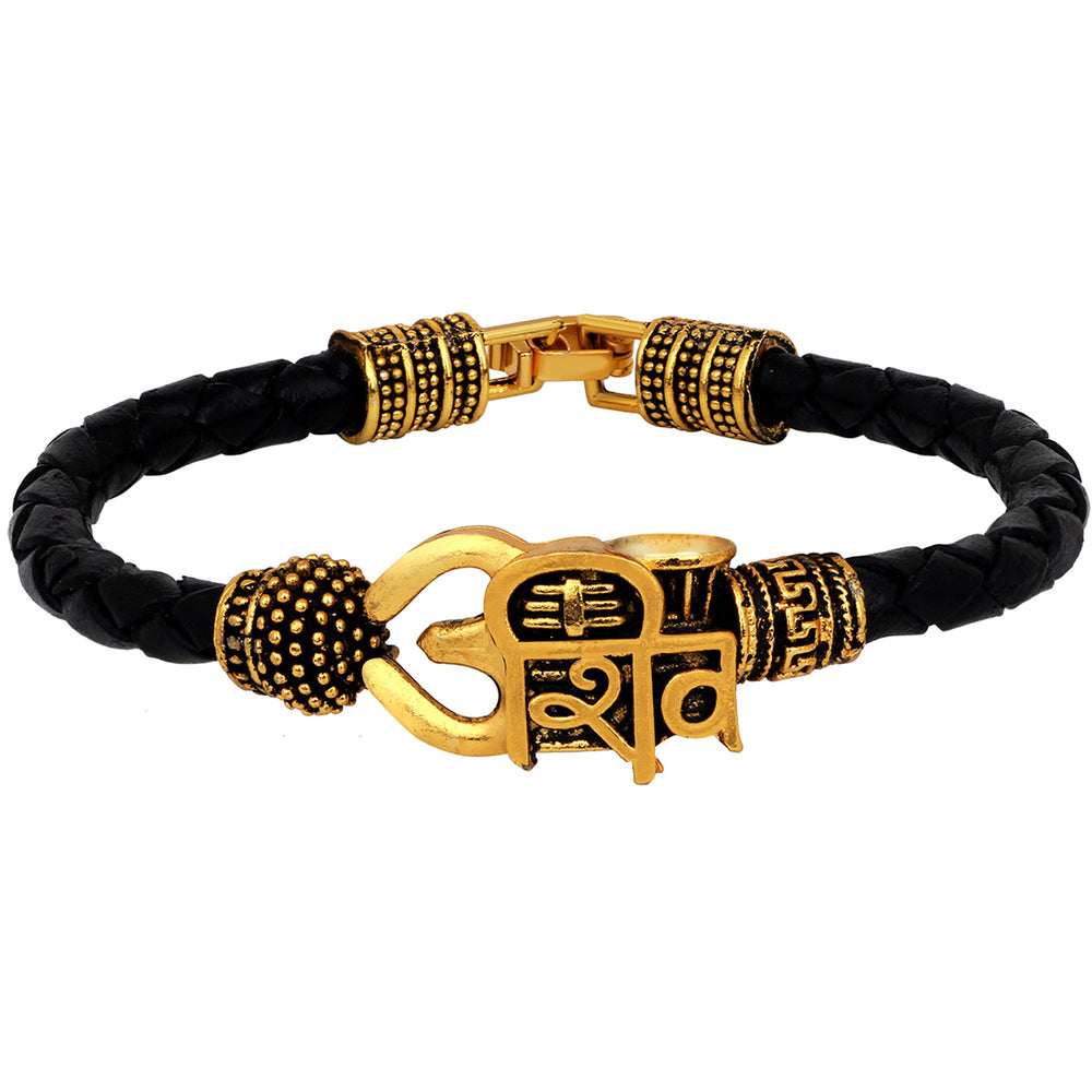 Lord Shiv Trishul Religious Bracelet Kada