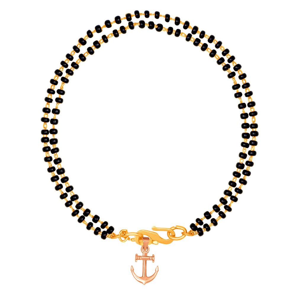 Butterfly Charm Mangalsutra Bracelet