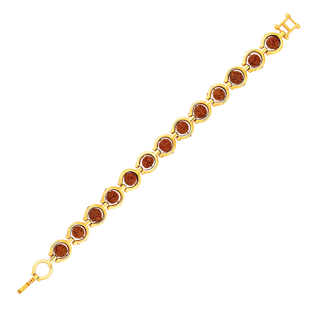 Rotating Rudraksh Bracelet
