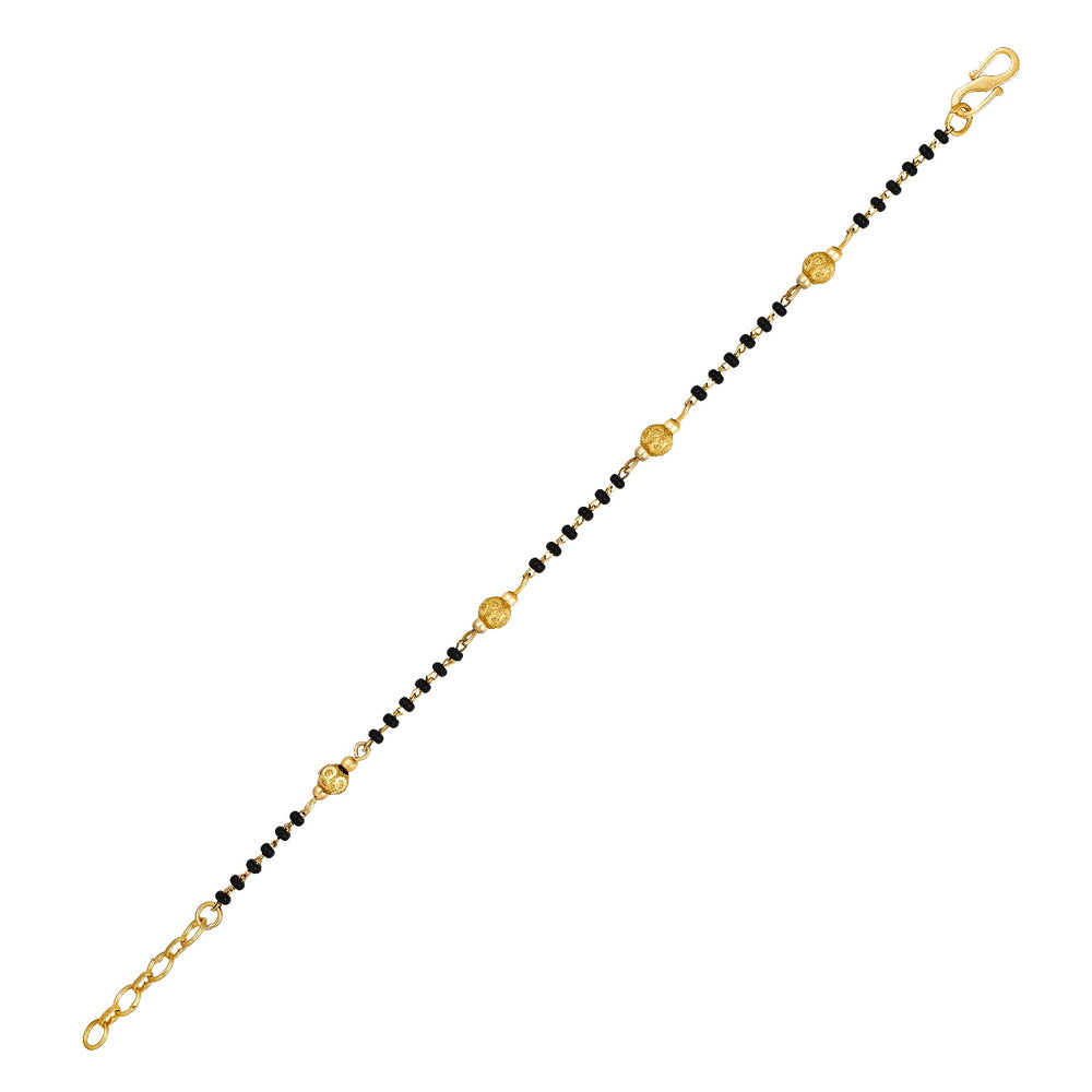 Bangle Style Beautiful Mangalsutra Bracelet