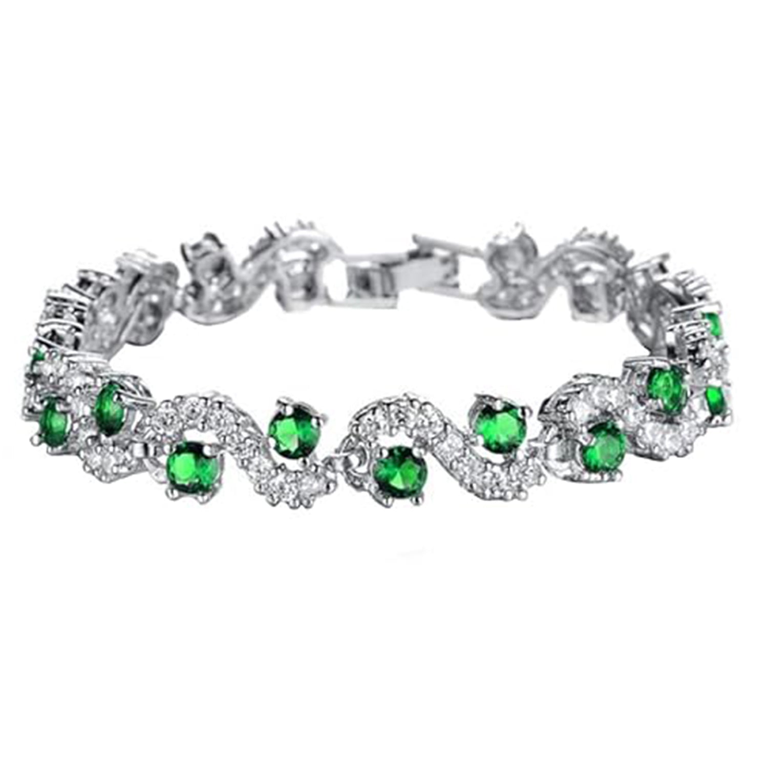 Exclusive Studded Green Bracelet