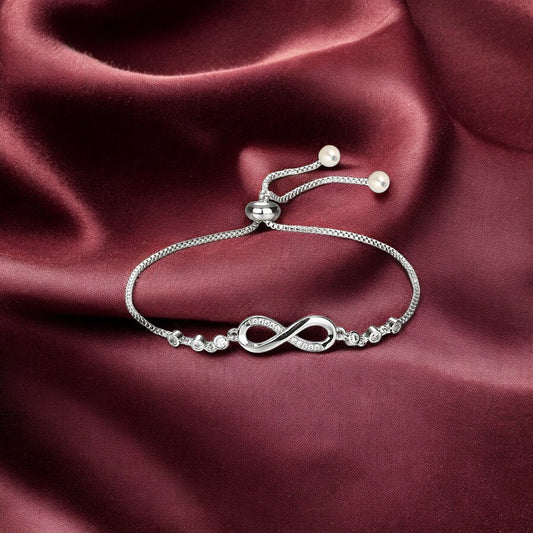 Infinity Shape Adjustable Bracelet