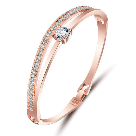 Bangle Style Beautifully Studded Kada Bracelet