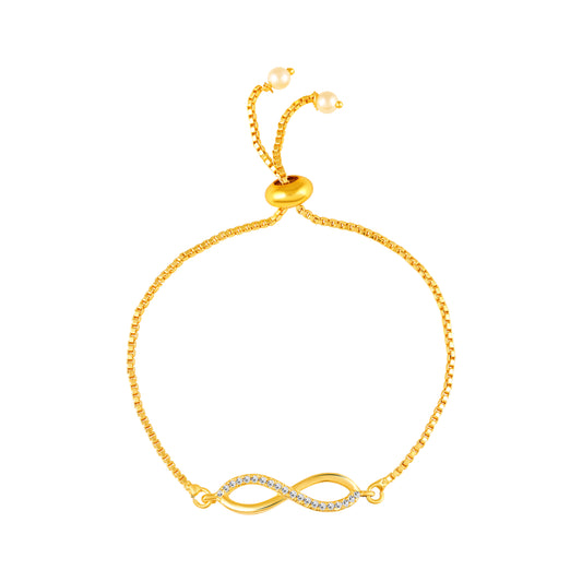 Timeless Love Elegant Infinity Bracelet