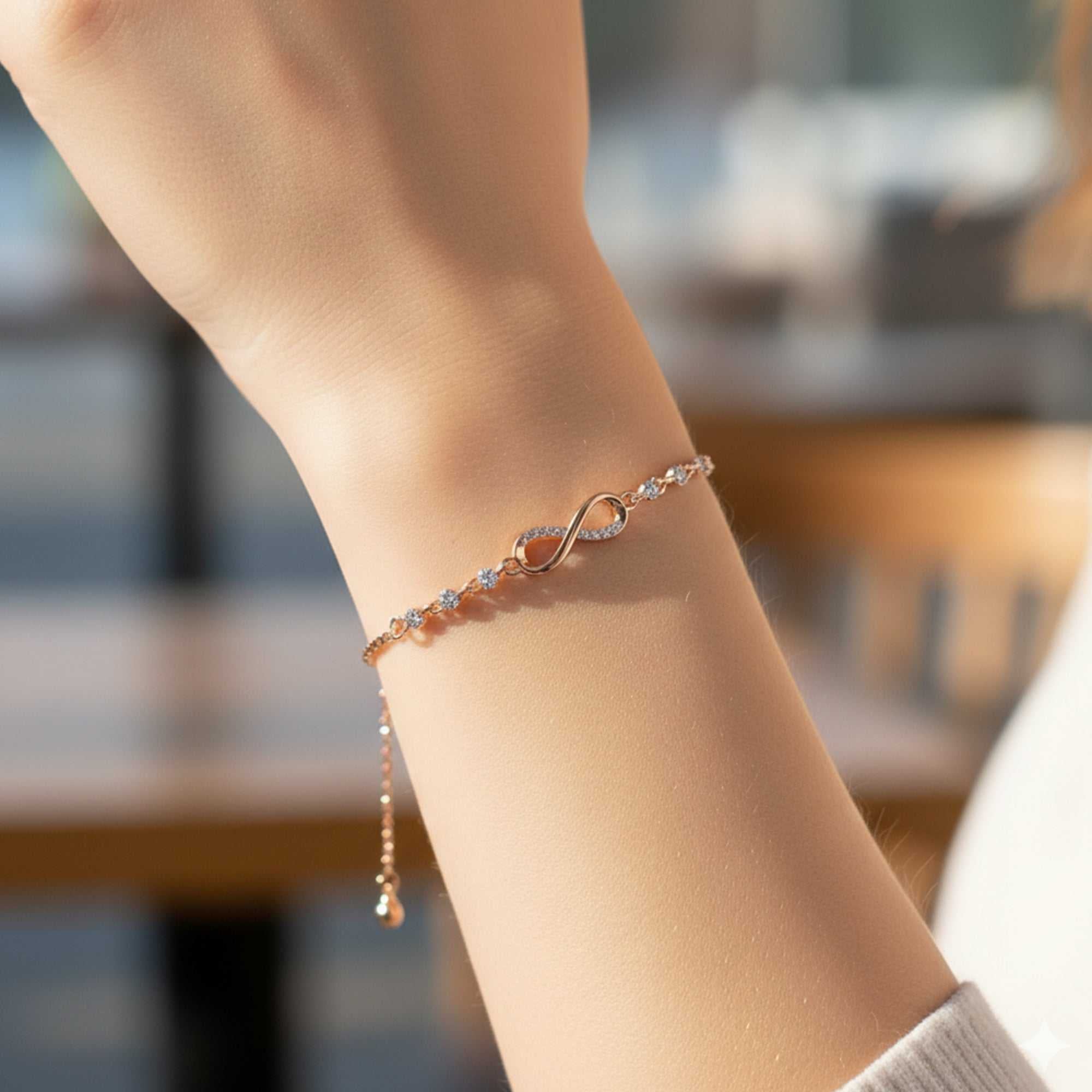 Adjustable Infinity Bracelet