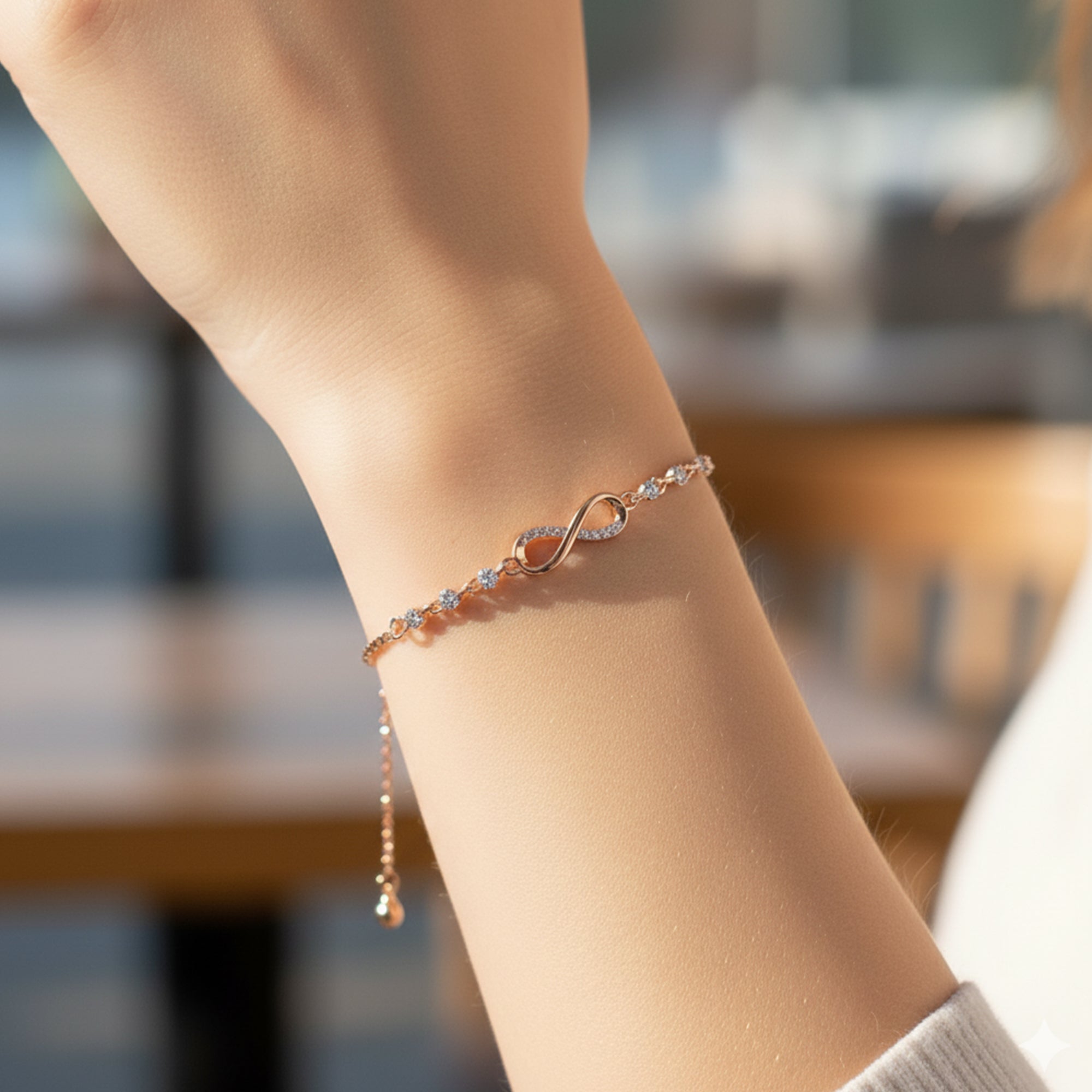 Adjustable Infinity Bracelet