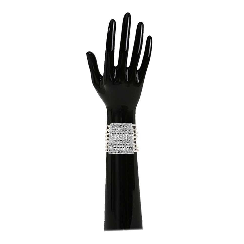 Dazzling Broad Bracelet