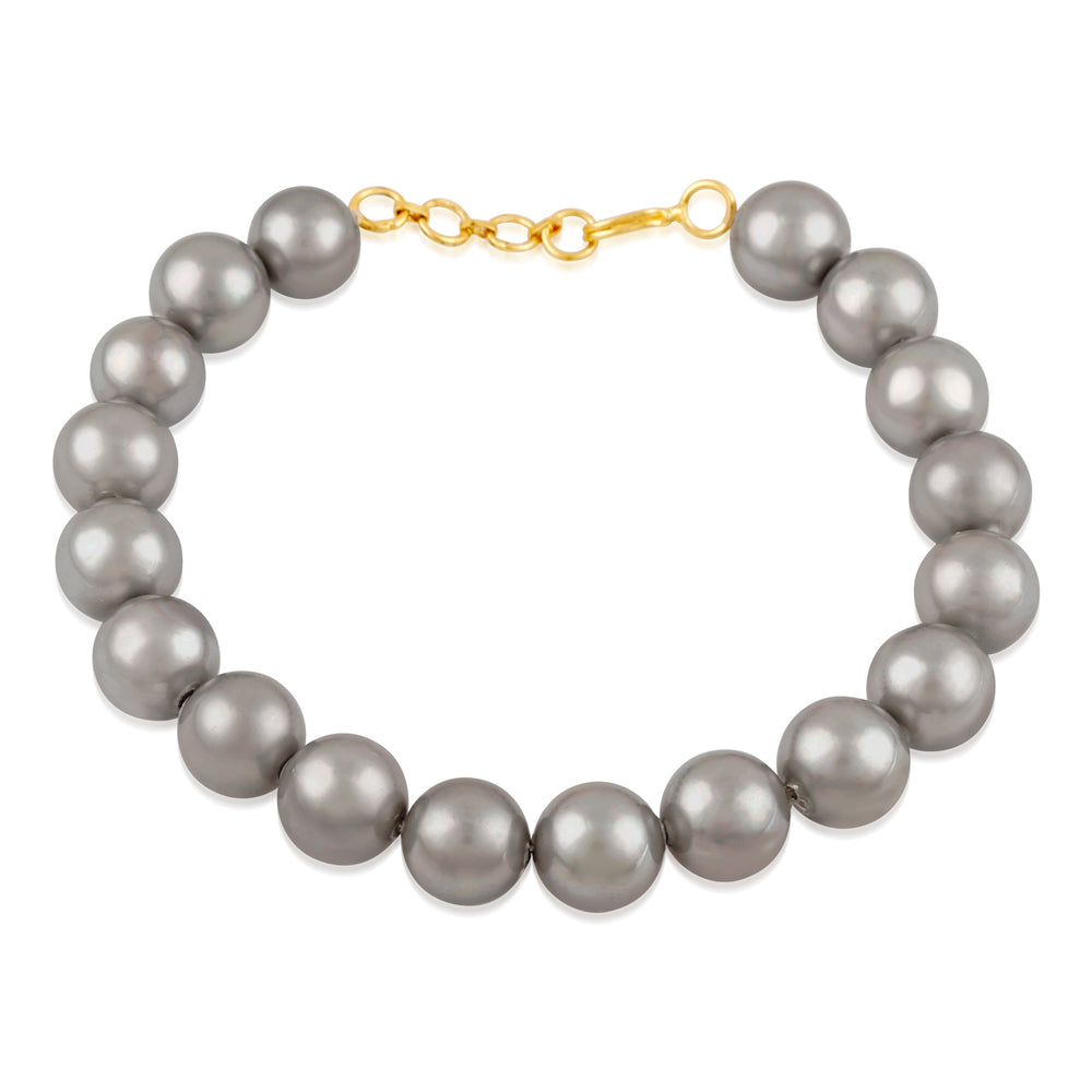 Exquisite Cream Beads Bracelet