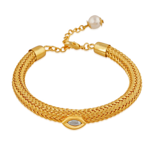 Traditional Adjustable Crystal Bracelet