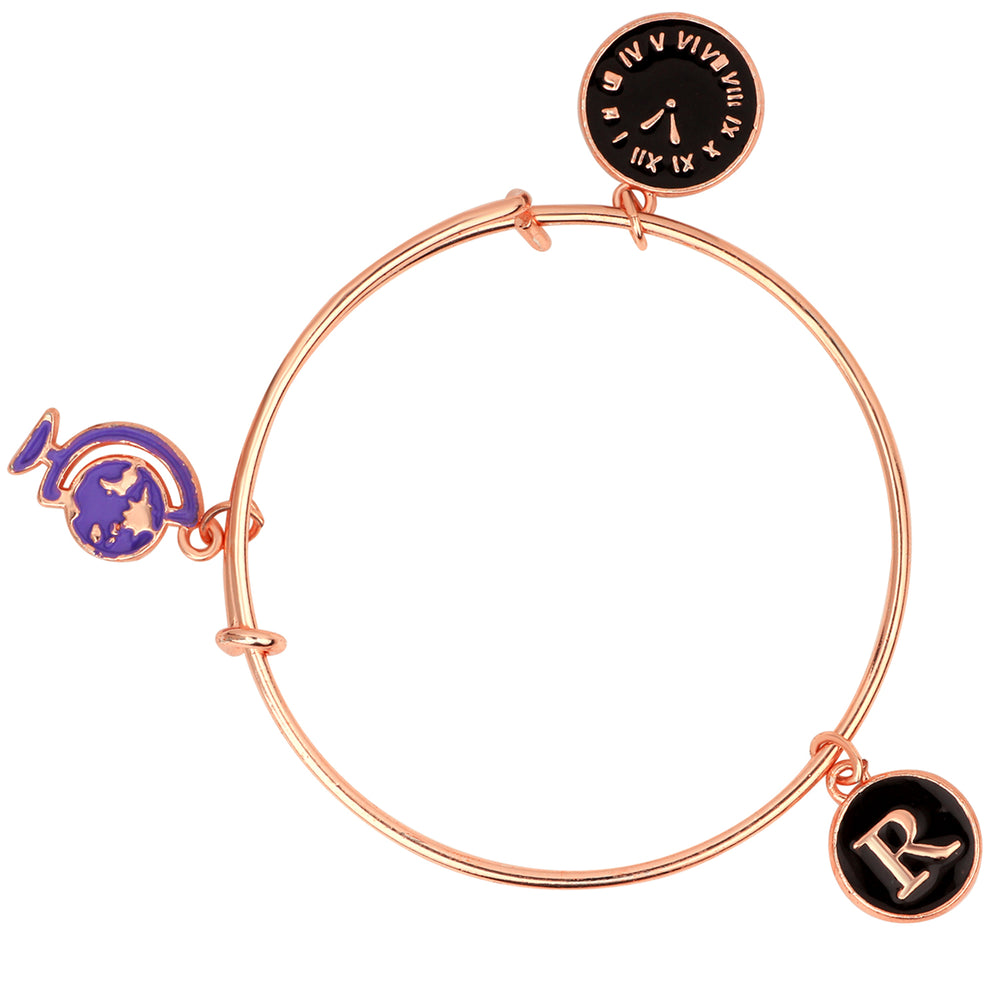 Multicolor 3 Meena Work Enamel Charms Kids Bracelets