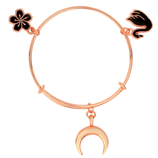 Multicolor 3 Meena Work Enamel Charms Kids Bracelets