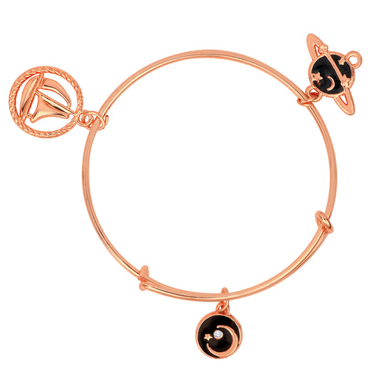 Multicolor 3 Meena Work Enamel Charms Kids Bracelets