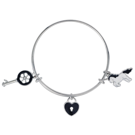 Multicolor 3 Meena Work Enamel Charms Kids Bracelets