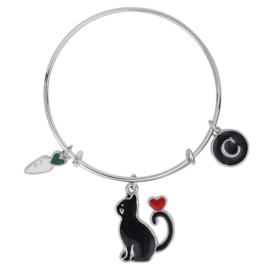 3 Colorful Meena Work Enamel Charms Kids Bracelets