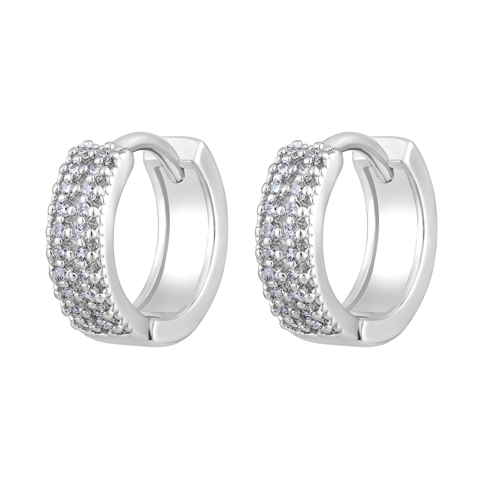 American Diamond Shining Bali Earrings