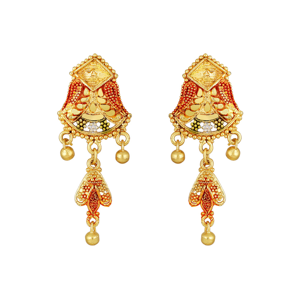 Multicolour Meenakari Work Necklace Set