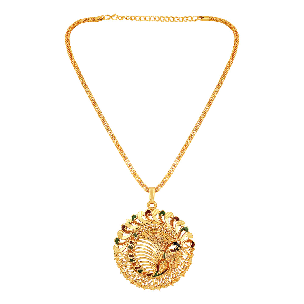 Multicolour Meenakari Work Necklace Set