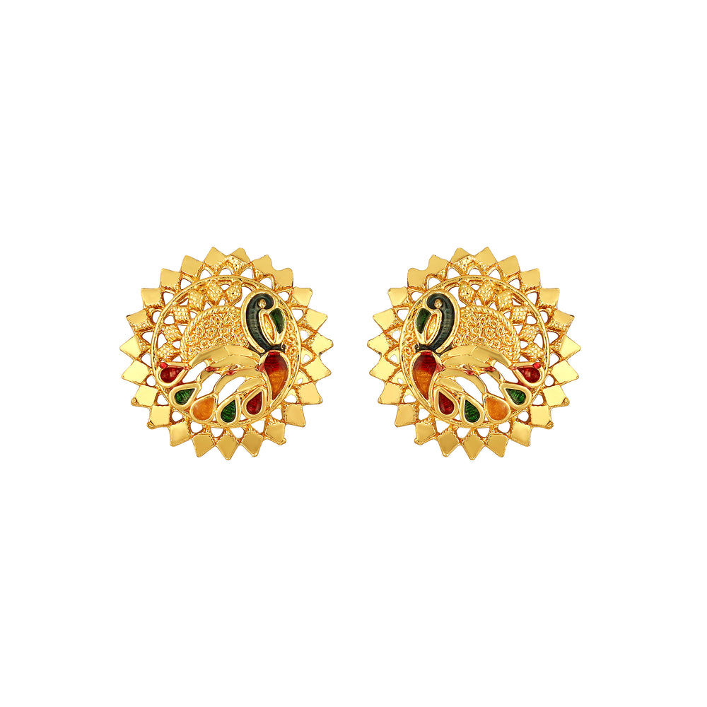 Multicolour Meenakari Work Necklace Set