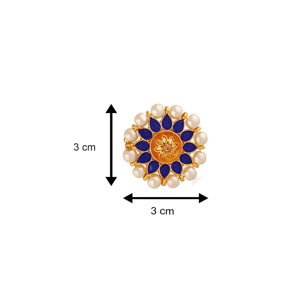 Traditional Floral Earring