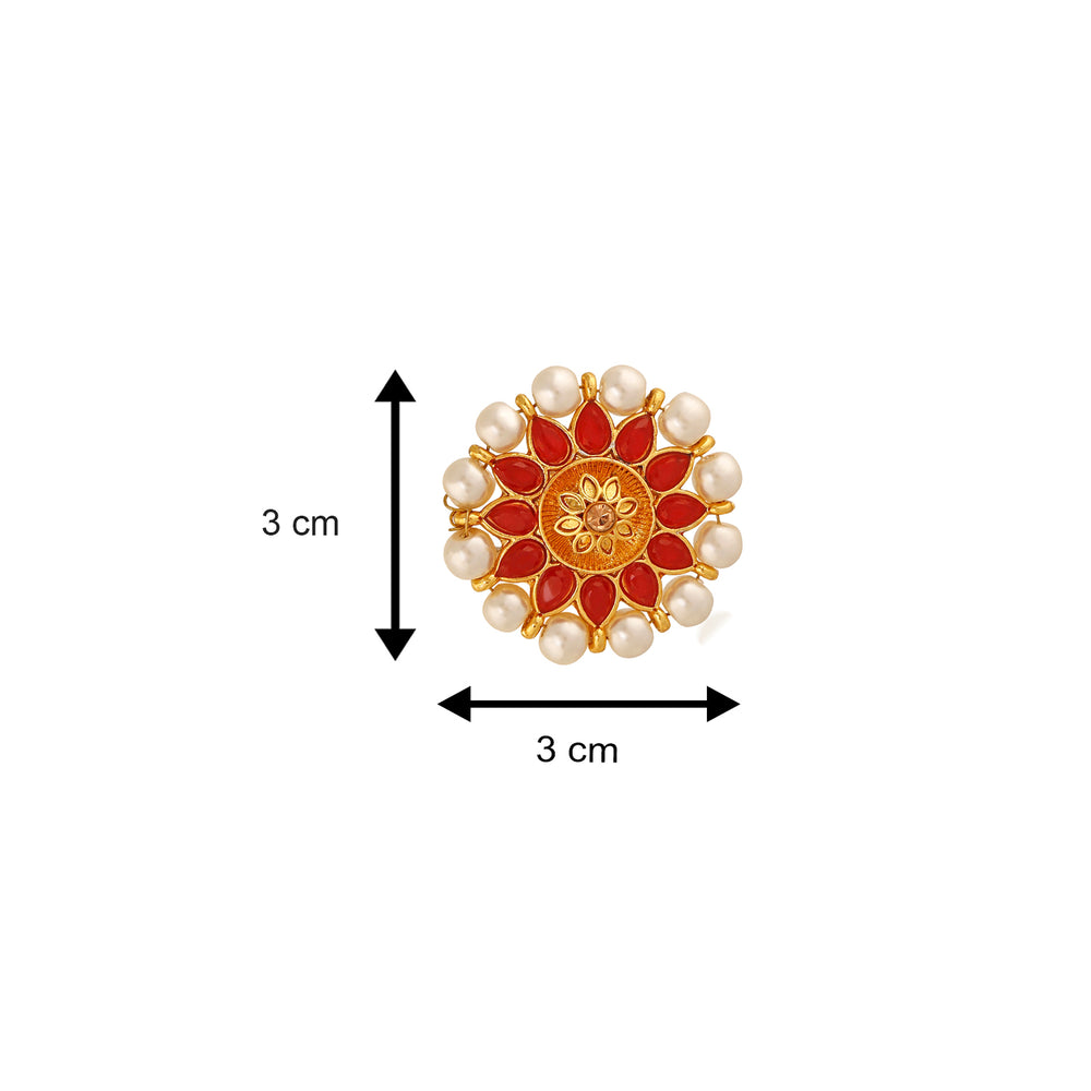 Traditional Floral Earring