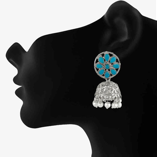 Traditional Ethnic Floral Jhumki Earring