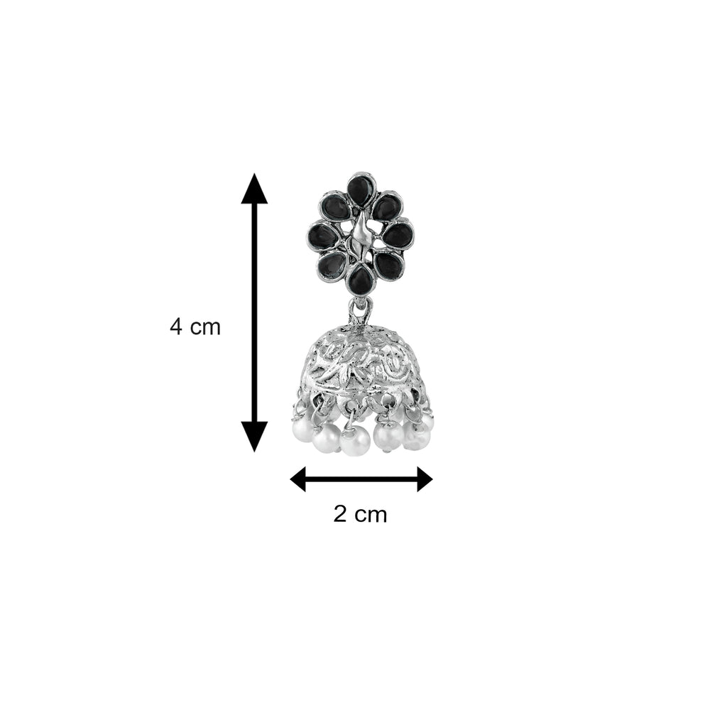 Traditional Ethnic Floral Jhumki Earring