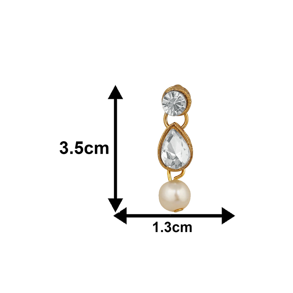 Traditional Layered Necklace Set Kundan and Artificial Pearl
