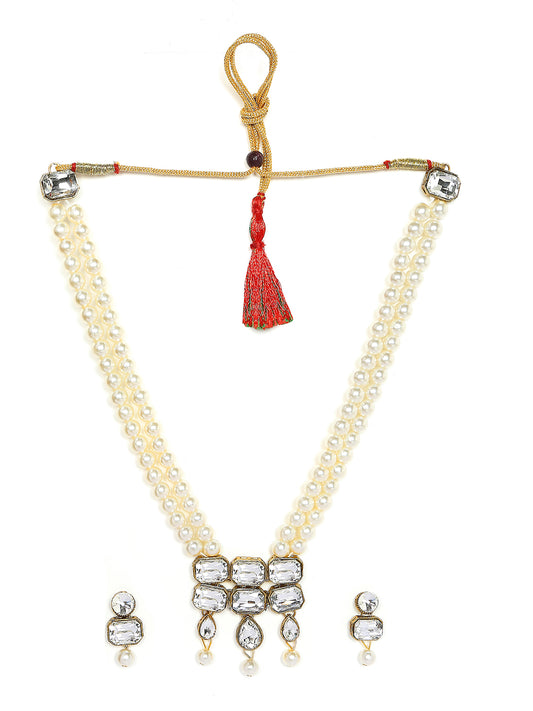 Traditional Dual Mala Necklace Set