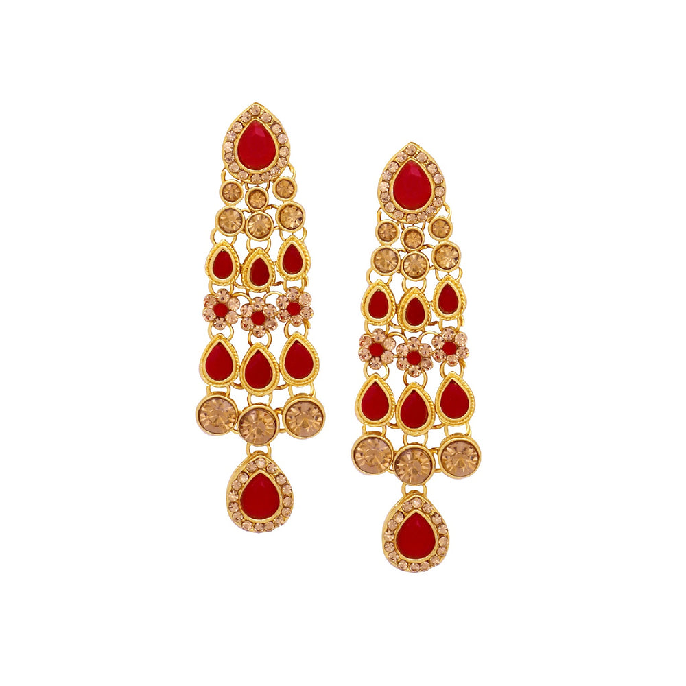 Traditional Kundan Work Necklace Set