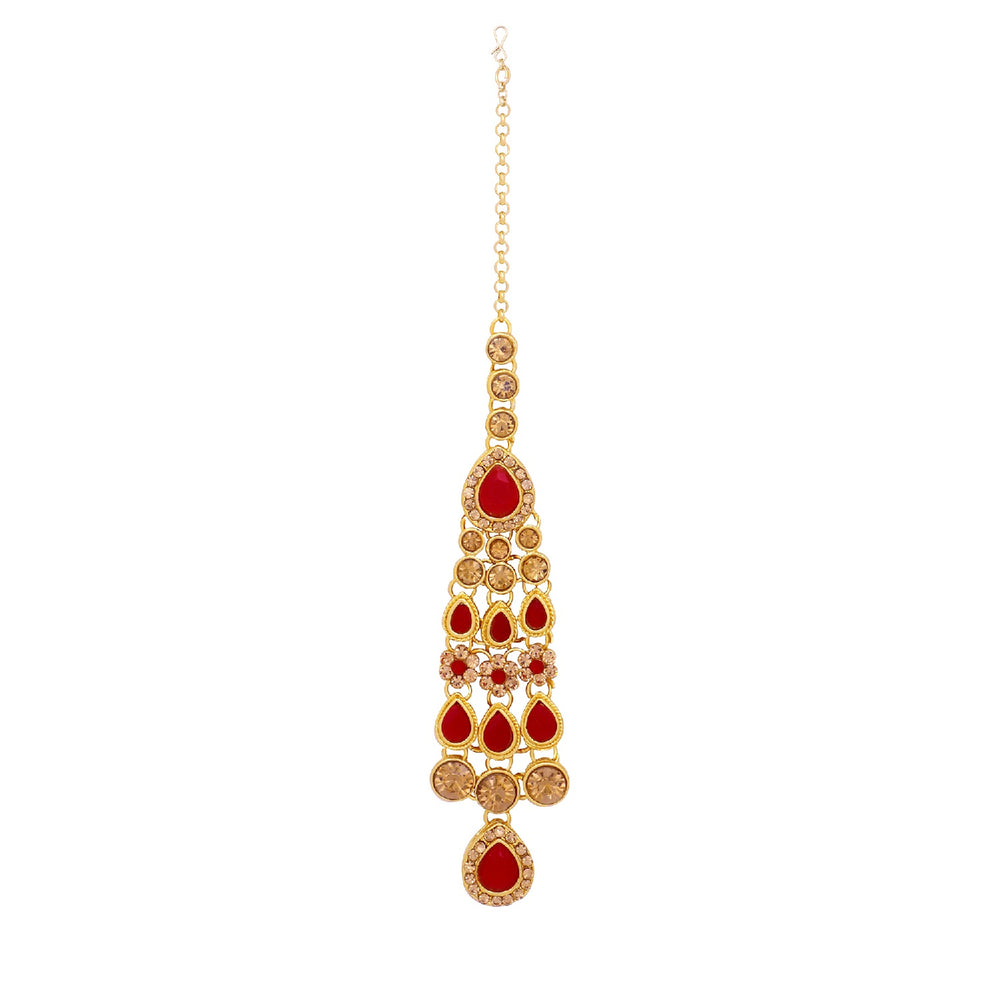 Traditional Kundan Work Necklace Set