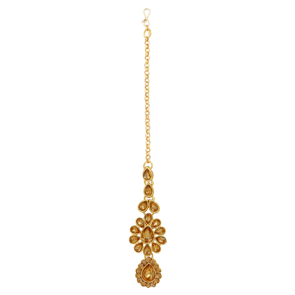 Traditional Kundan Work Necklace Set