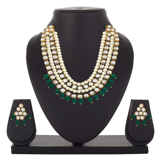 Traditional EthnicLayered Necklace Set