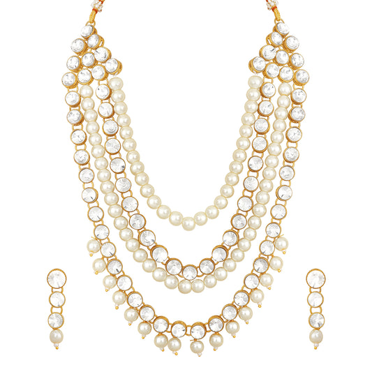 Traditional EthnicLayered Necklace Set