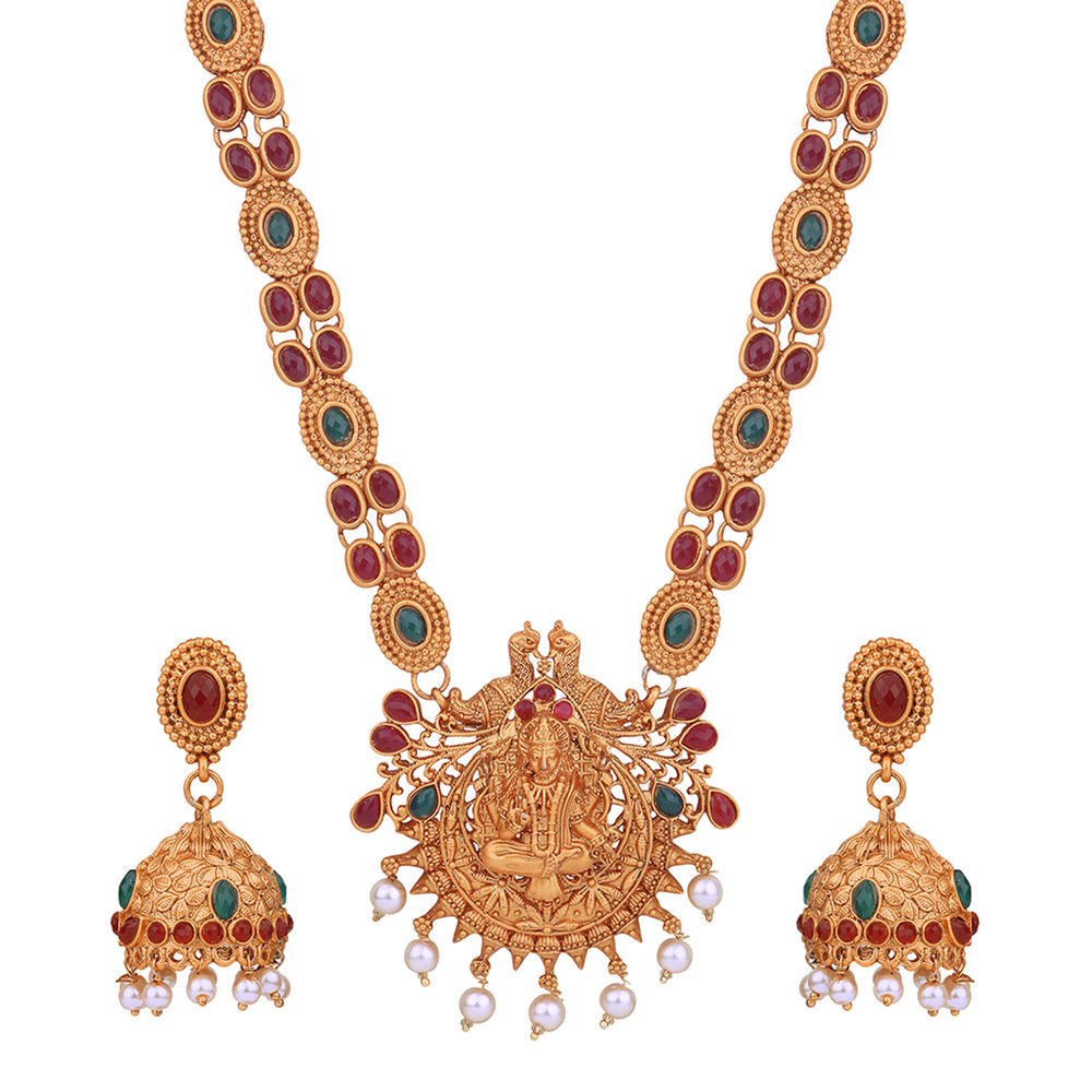 Exclusive Traditional Long Design Necklace Set