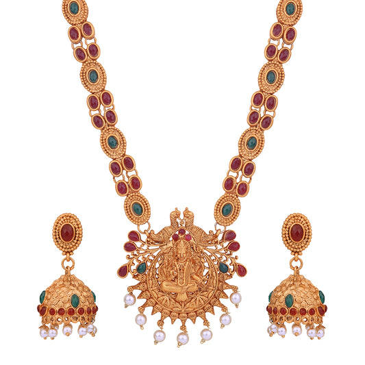 Exclusive Traditional Long Design Necklace Set