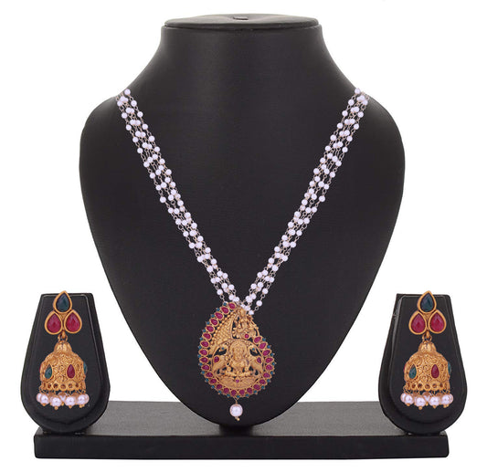 Exclusive Traditional Long Design Necklace Set