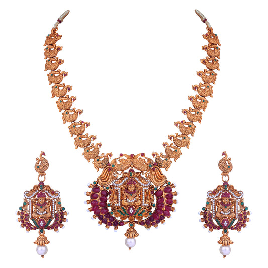 Exclusive Traditional Long Design Necklace Set