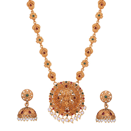 Exclusive Traditional Long Design Necklace Set