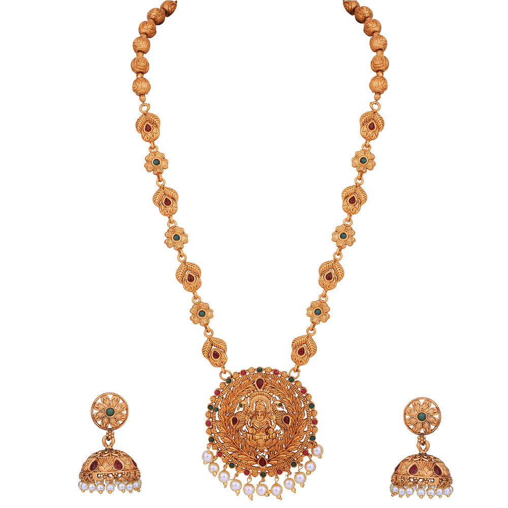 Exclusive Traditional Long Design Necklace Set