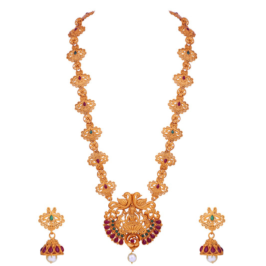 Exclusive Traditional Long Design Necklace Set