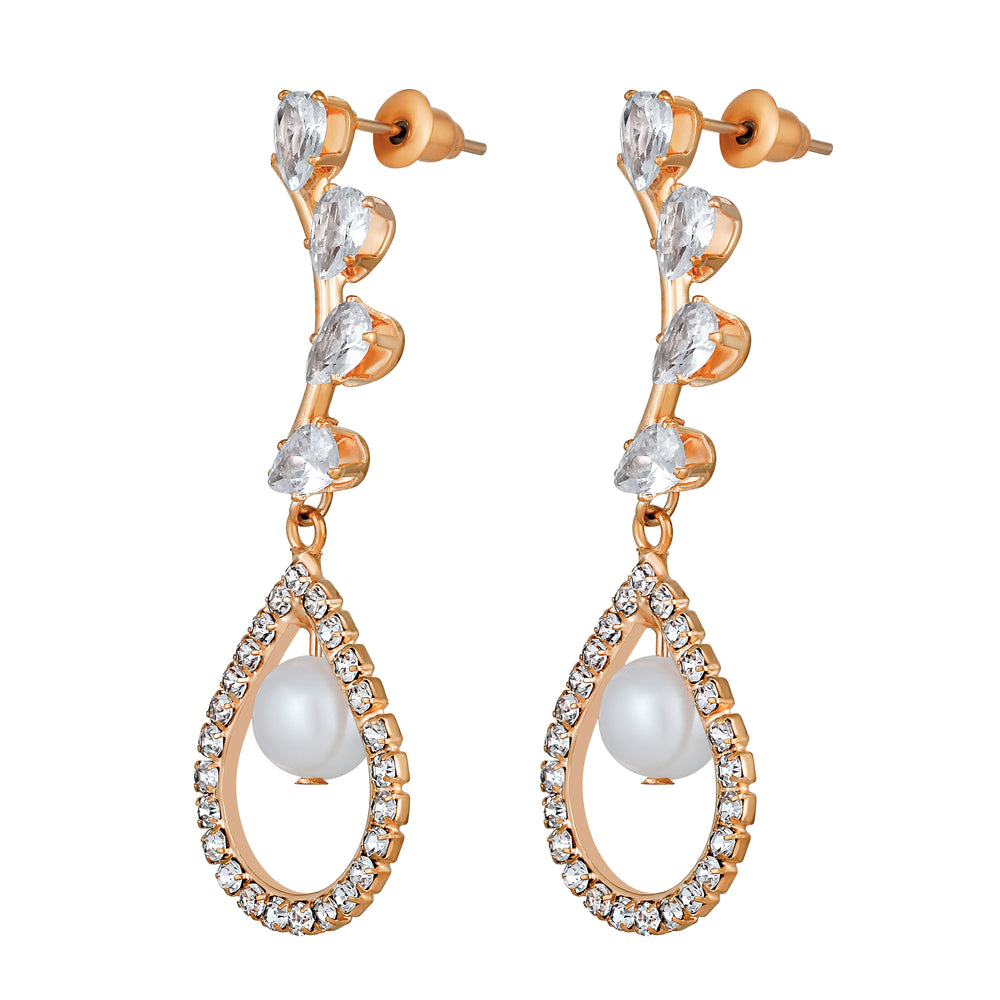 American Diamond Glamorous Party Wear Earrings