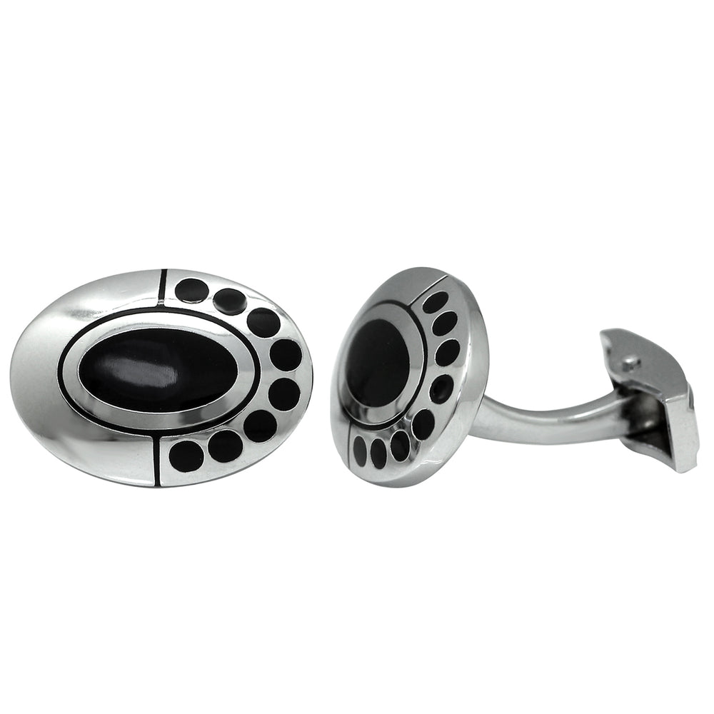 Oval Designer Cufflink