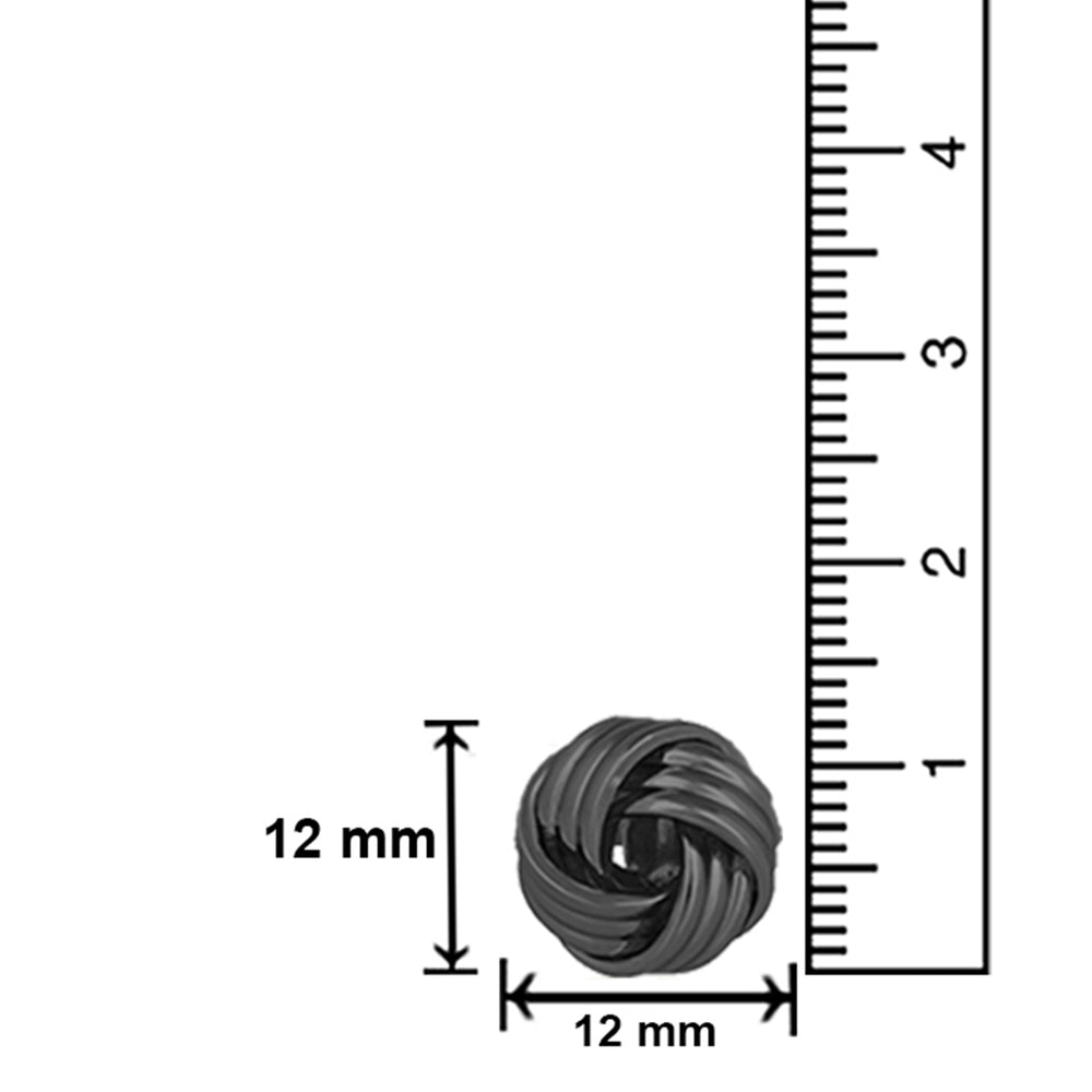 Mahi Rosegold Plated Entangled Design Cufflink for Mens and Boys (CL1100538Z)