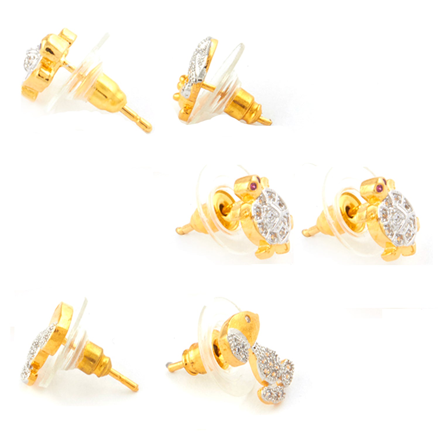 Gleaming Crystals Earrings Combo