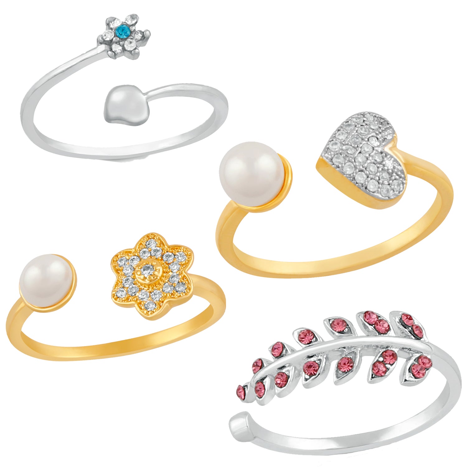 Infinite Love Finger Rings Combo