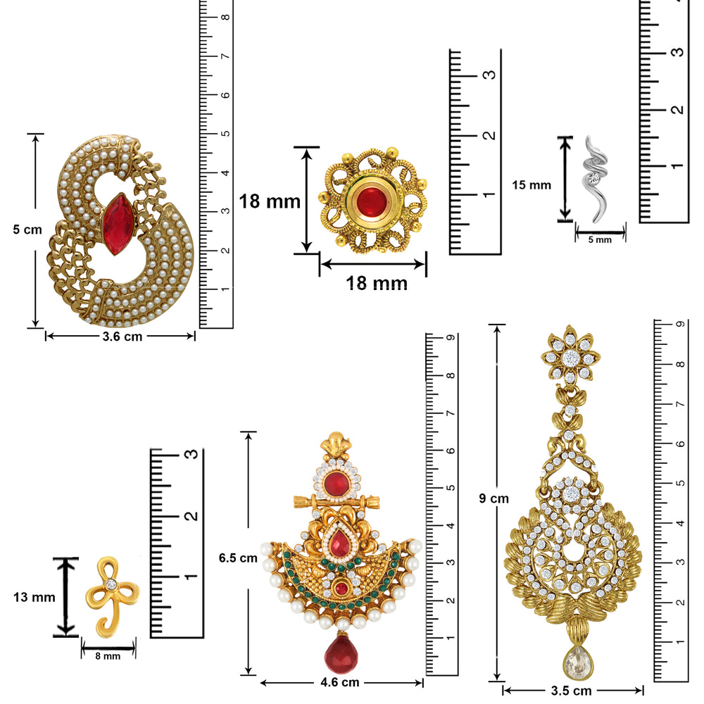 Glorious Crystal Earrings combo