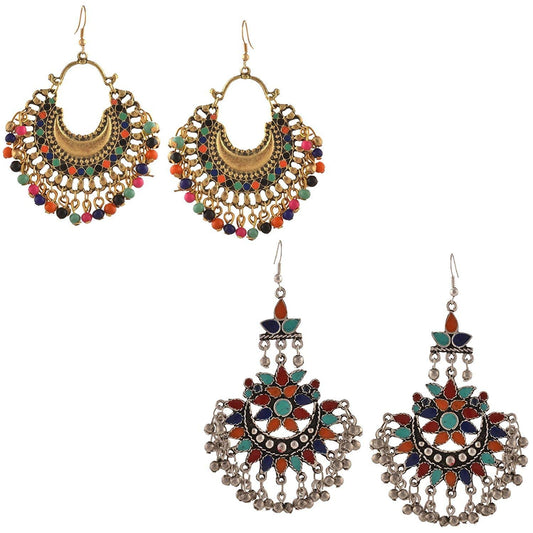 Elegant Combo of Afghani Earrings