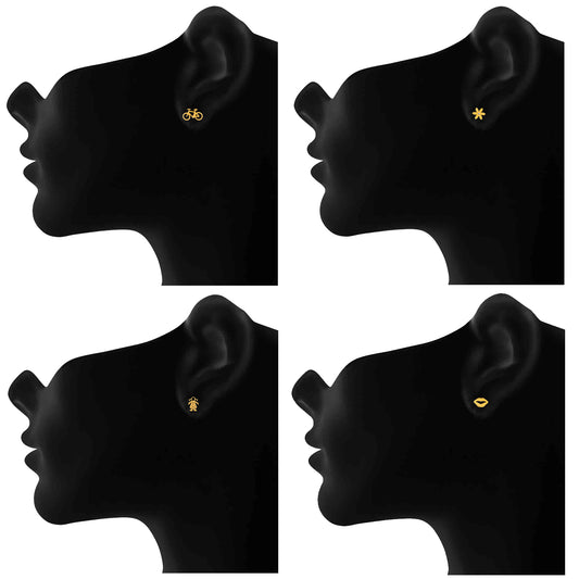 Funky Stud Earrings combo